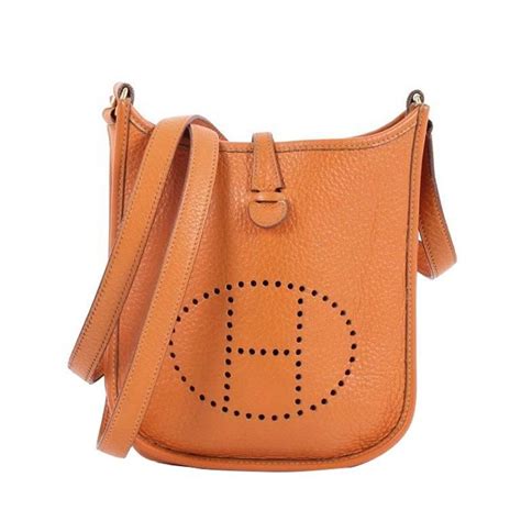 hermes crossbody sizes|hermes evelyne bags for sale.